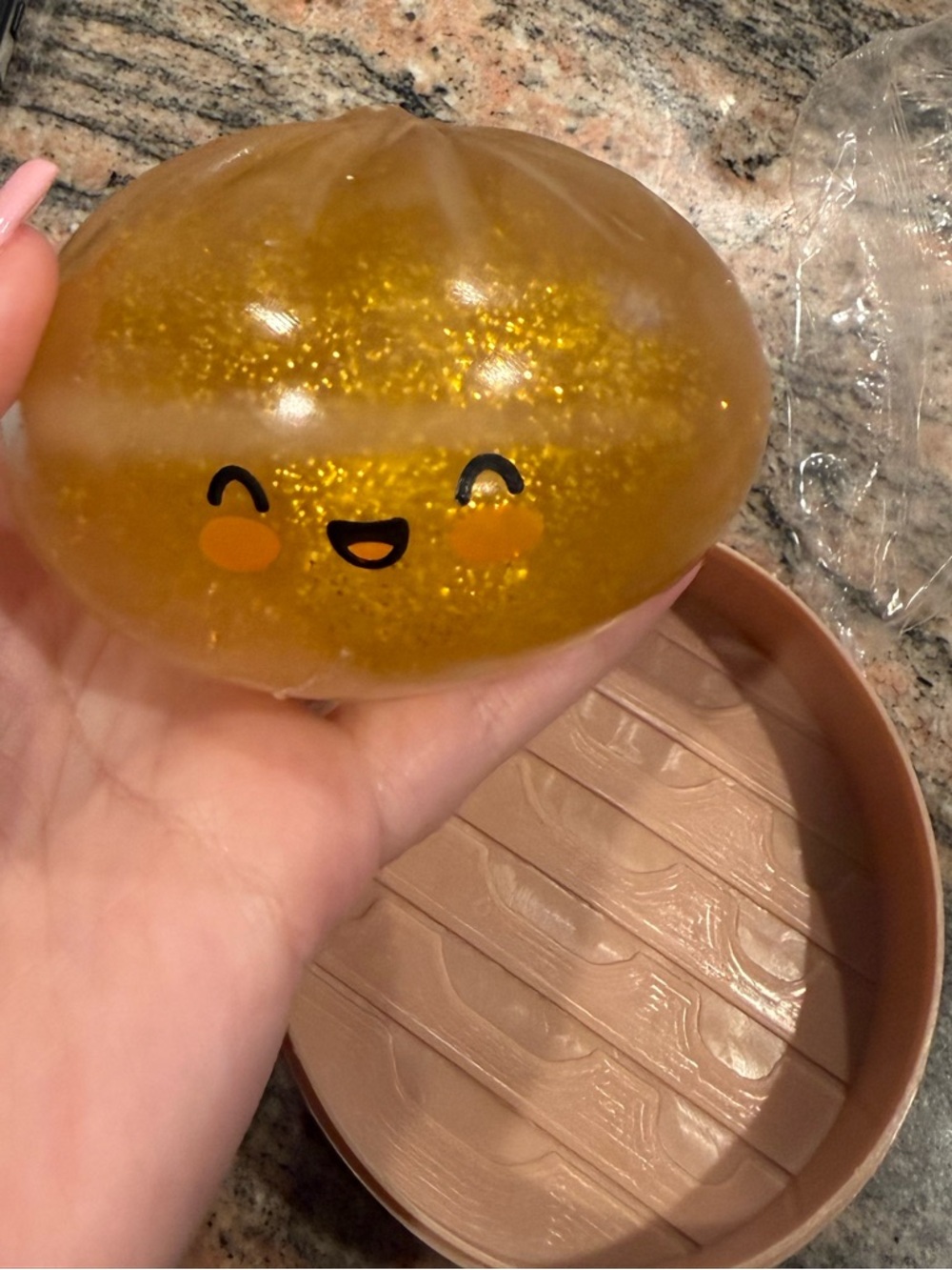 Golden Glitter RARE Squishy
Bun Mystery Dumpling - Five Below Crazy Fun